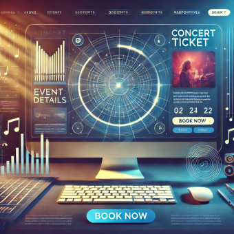 موارد مهم در طراحی یک سایت رزرو کنسرت