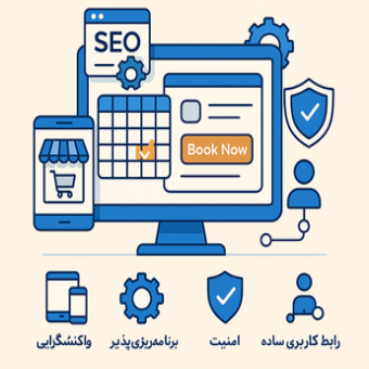 نکات مهم در طراحی سایت رزرو آنلاین برای کلیه مشاغل و صنوف